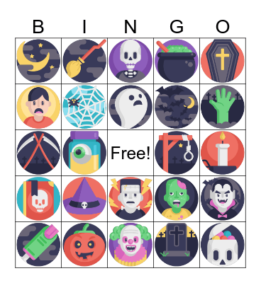 HALLOWEEN BINGO Card