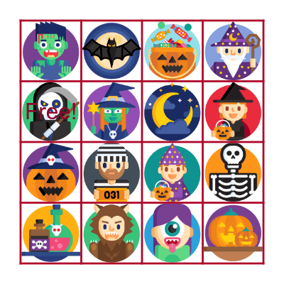 HALLOWEEN BINGO Card