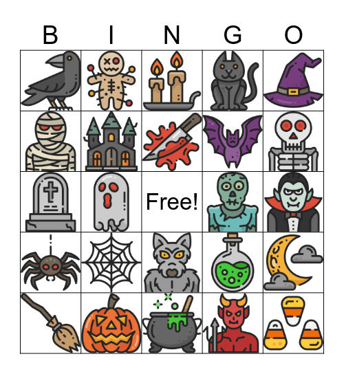 HALLOWEEN BINGO Card