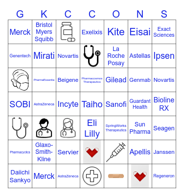Vendors Bingo Card