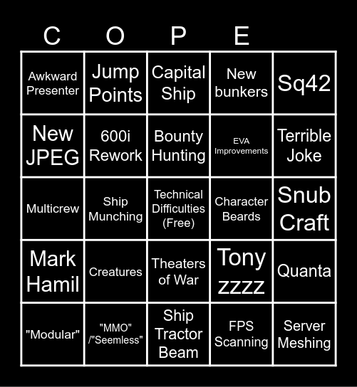 Citcon Bingo Card