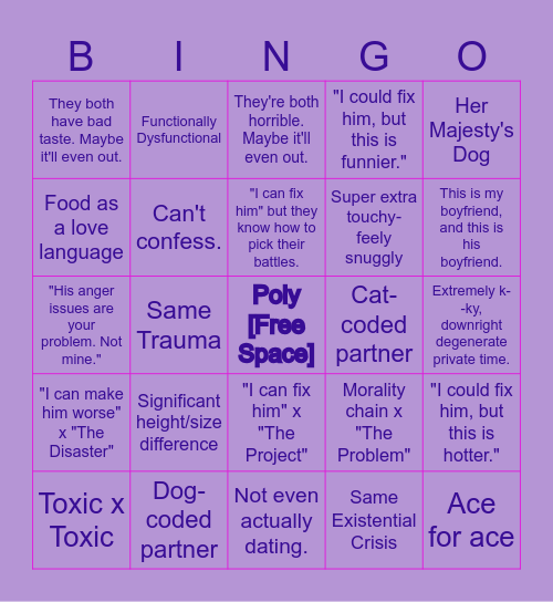 Plum Farm Cargo Presents: Shipping Bingo Card