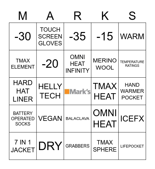 WINTER IS COMING Bingo Card