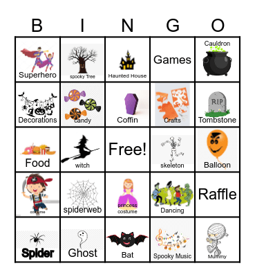 HALLOWEEN 2023 Bingo Card