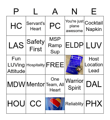 ELDP Class 4 Bingo Card