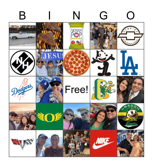 Robert 5x5 Bingo Card