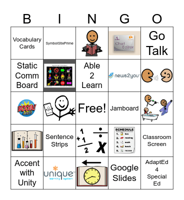 Adapt it! Bingo Card