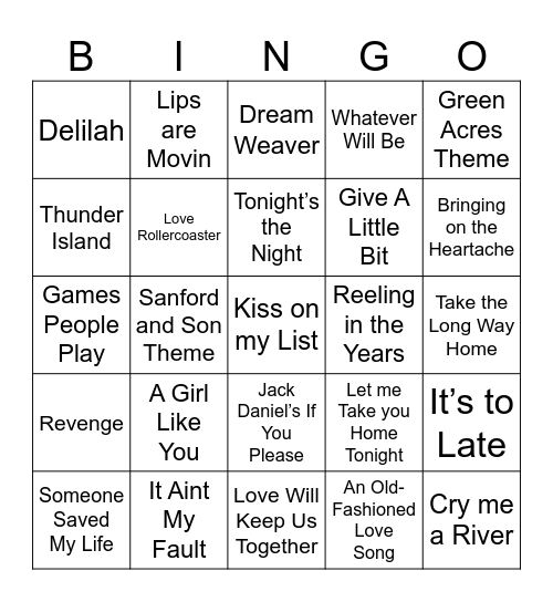 BINGO 13 Bingo Card