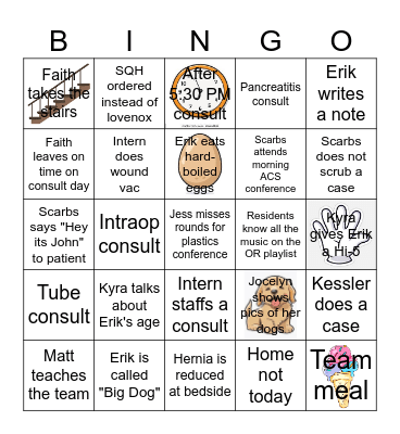 EGS BINGO Card