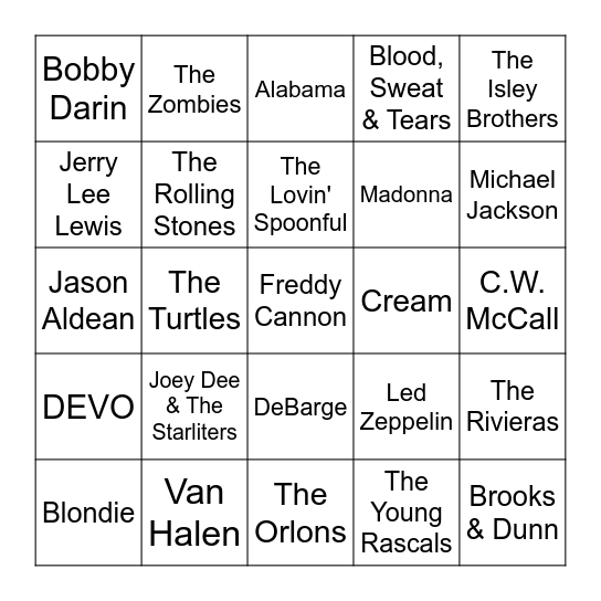 Game2 Bingo Card