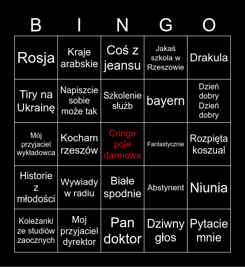 SOMMER Bingo Card