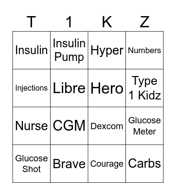 Dia-Bingo! Bingo Card