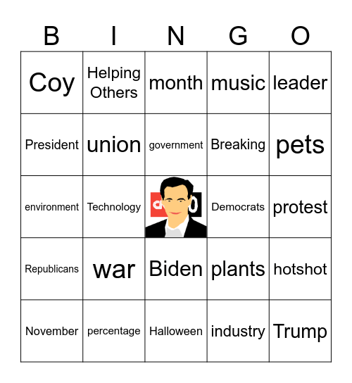 CNN10 BINGO Card