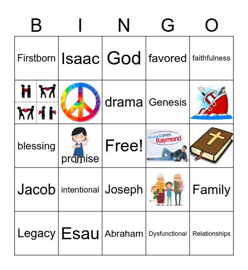 Dysfunctional Bingo Card