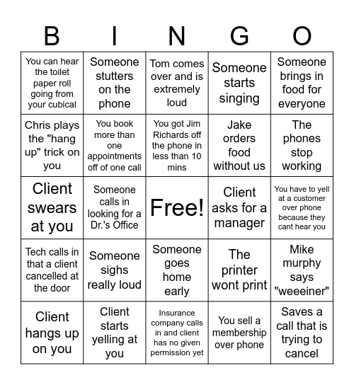 ⭐Roy's Office Bingo ⭐ Bingo Card