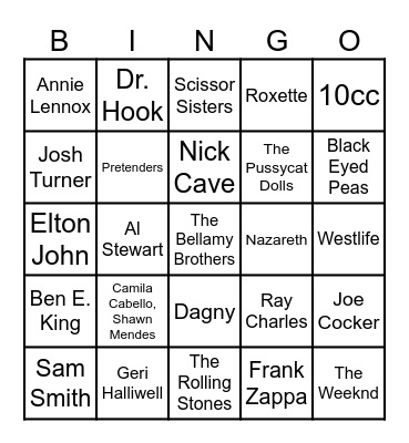👑Bingo 50👑 Bingo Card