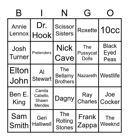 👑Bingo 50👑 Bingo Card
