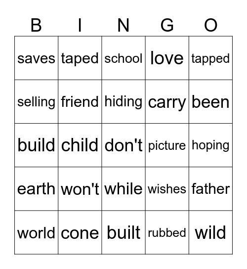 Plus Mastery #6 Bingo Card