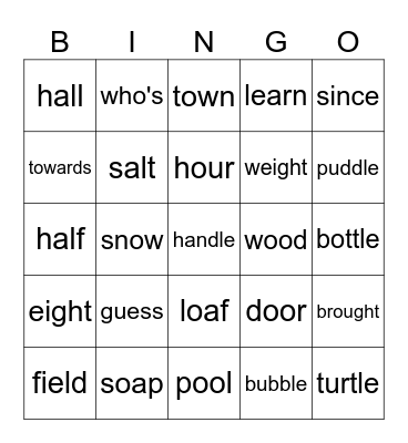 Plus Mastery #9 Bingo Card