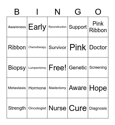 Idiomas Lives Pink Bingo Card