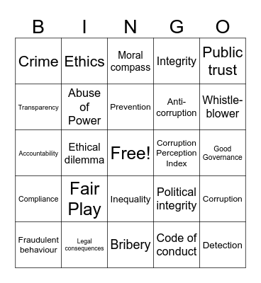 Icebreaker Bingo Card