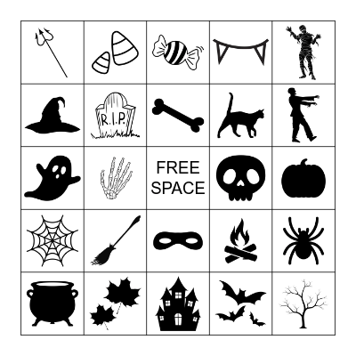 HALLOWEEN BINGO Card