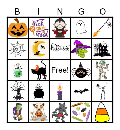 JMT B-I-N-G-O Spooktacular Bingo Card