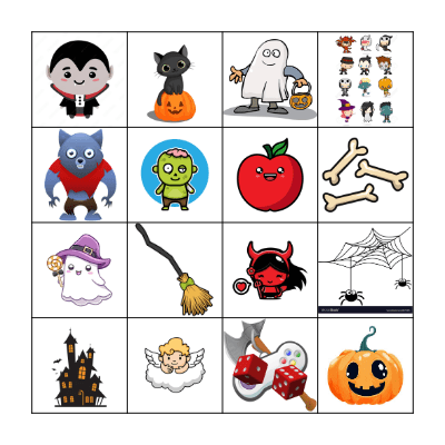 Halloween Bingo Card