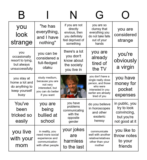 Hoax Bingo Card