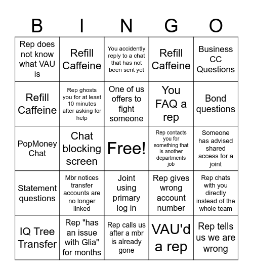 RemDel Bingo 3 Bingo Card