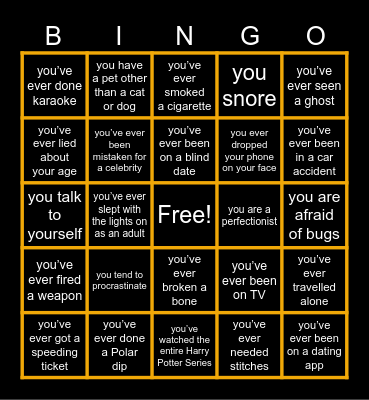 Findability Halloween Bingo 2023 Bingo Card