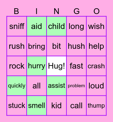 Unit 3 Bingo Card