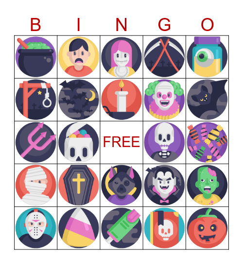 HALLOWEEN BINGO Card