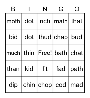 HALLOWEEN BINGO Card