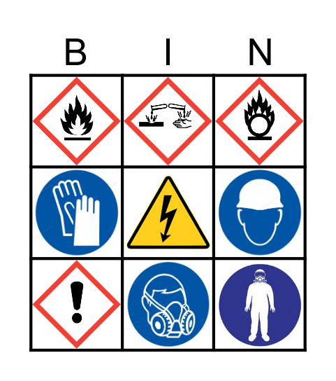 THT Bingo Card