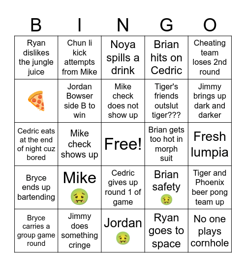 Halloween bingo 2023 Bingo Card