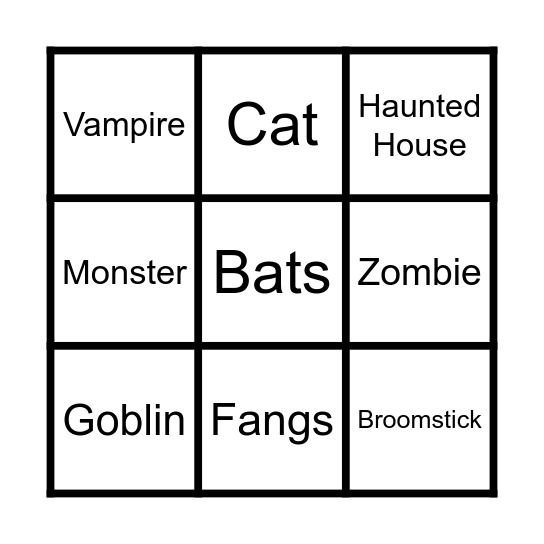 Music Bingo Card