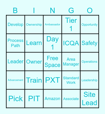 Behind the Smile Bingo Card