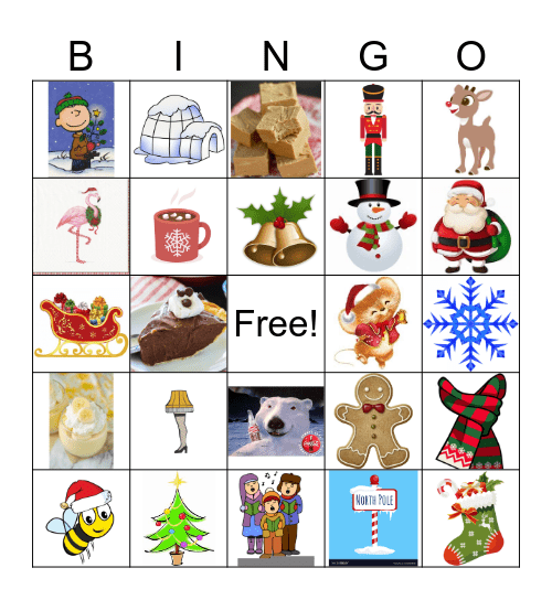 Polley Ornament Party Bingo Card