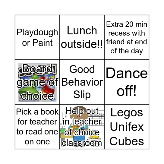 What I am working for Bingo Card