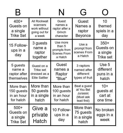 HOLIDAY BINGO Card