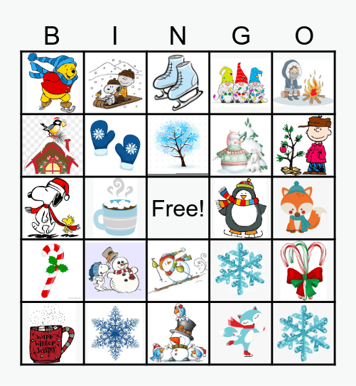 KYS Winter Bingo! Bingo Card