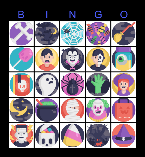 HALLOWEEN BINGO Card