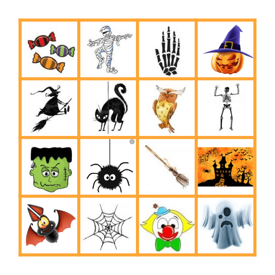 MO10 Halloween BINGO Card