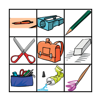 Classroom Bingo Card