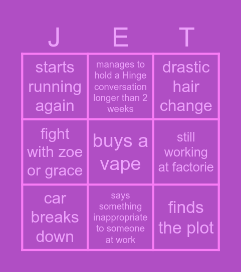 Jordyn Nov-Dec Bingo Card