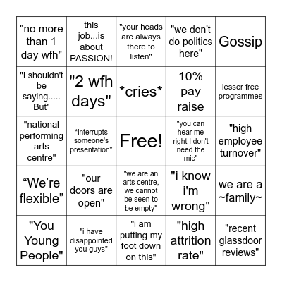 GSM NOV 2023 Bingo Card