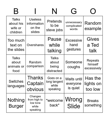 Theun's Bingo 2 Bingo Card