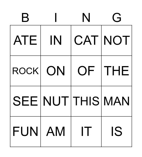 EMPOWER TO LESSON 21 Bingo Card