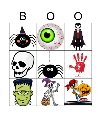 HALLOWEEN Bingo Card